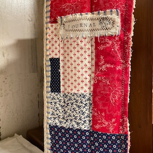 Handmade quilted cover Junk Journal for sale