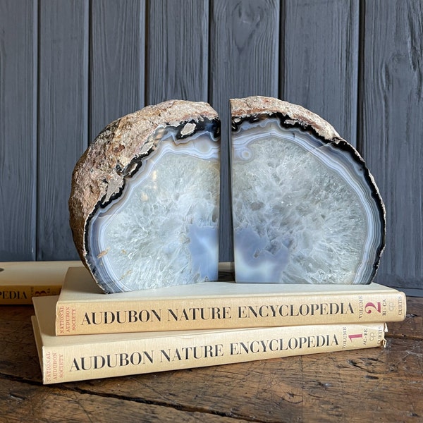 Geode Bookends Etsy