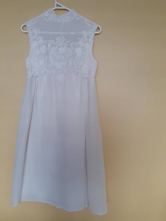 1960s vintage wedding dress