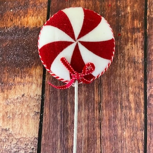 7” and 5” Peppermint Candy Canes made by Regency International