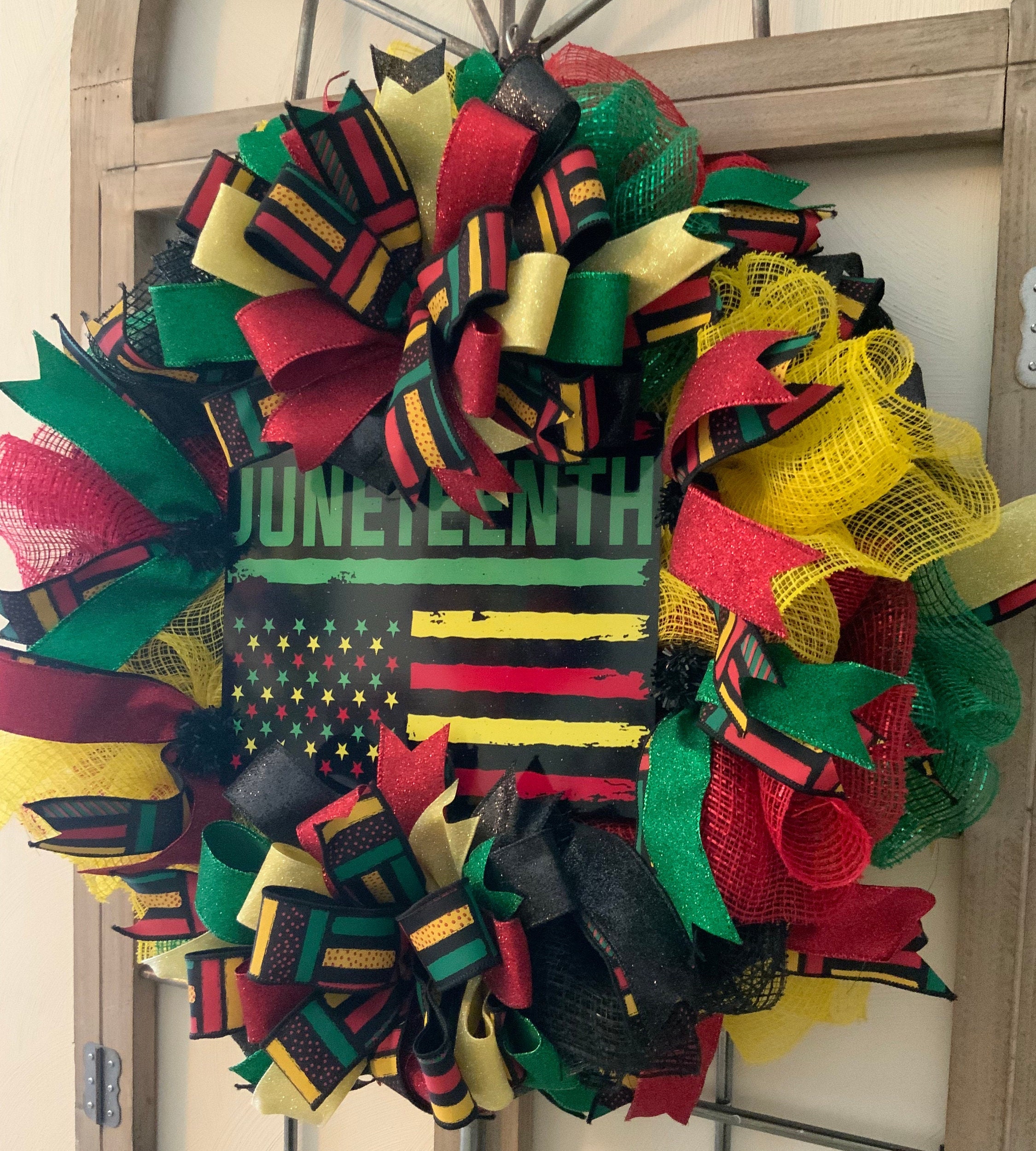 Wreath Jubilee Wreath Emancipation Wreath Etsy