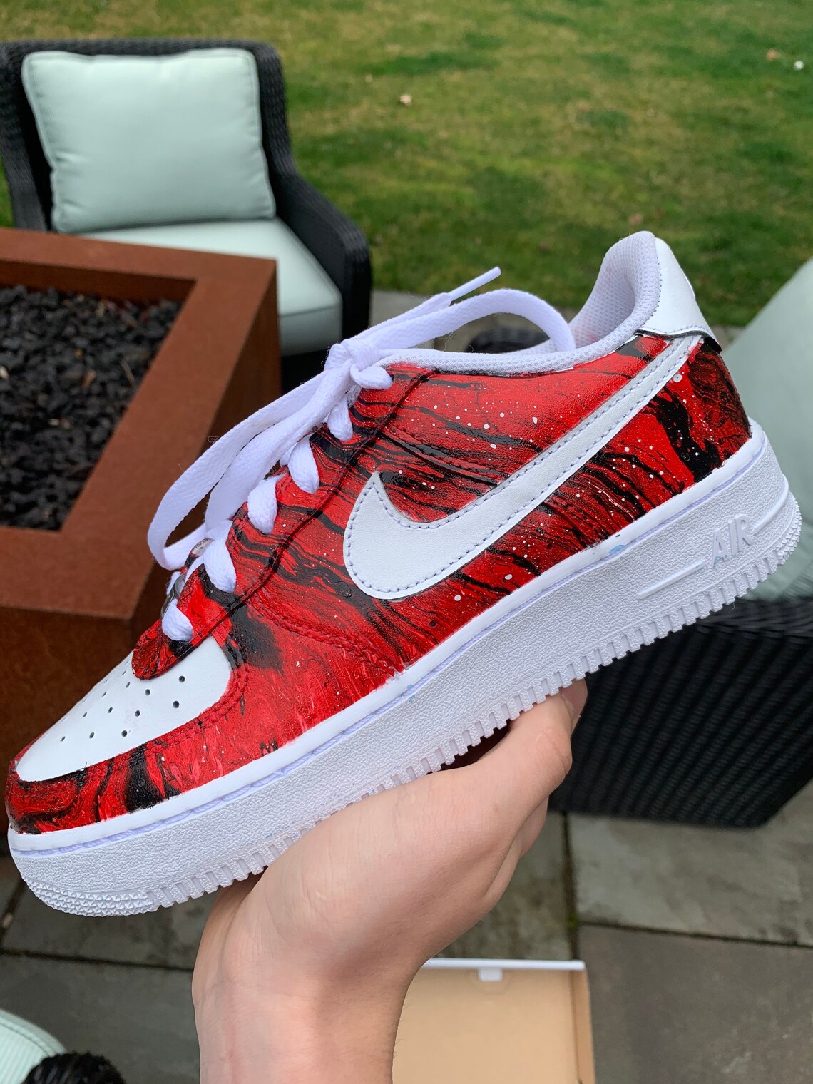 hydrodipped air force ones