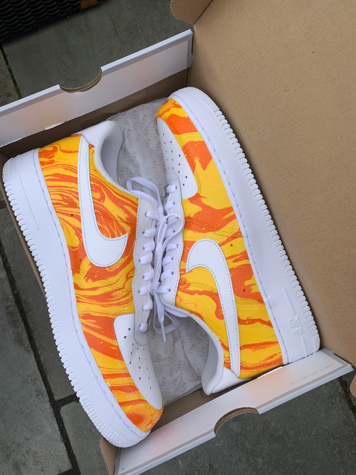 hydrodipped air force ones