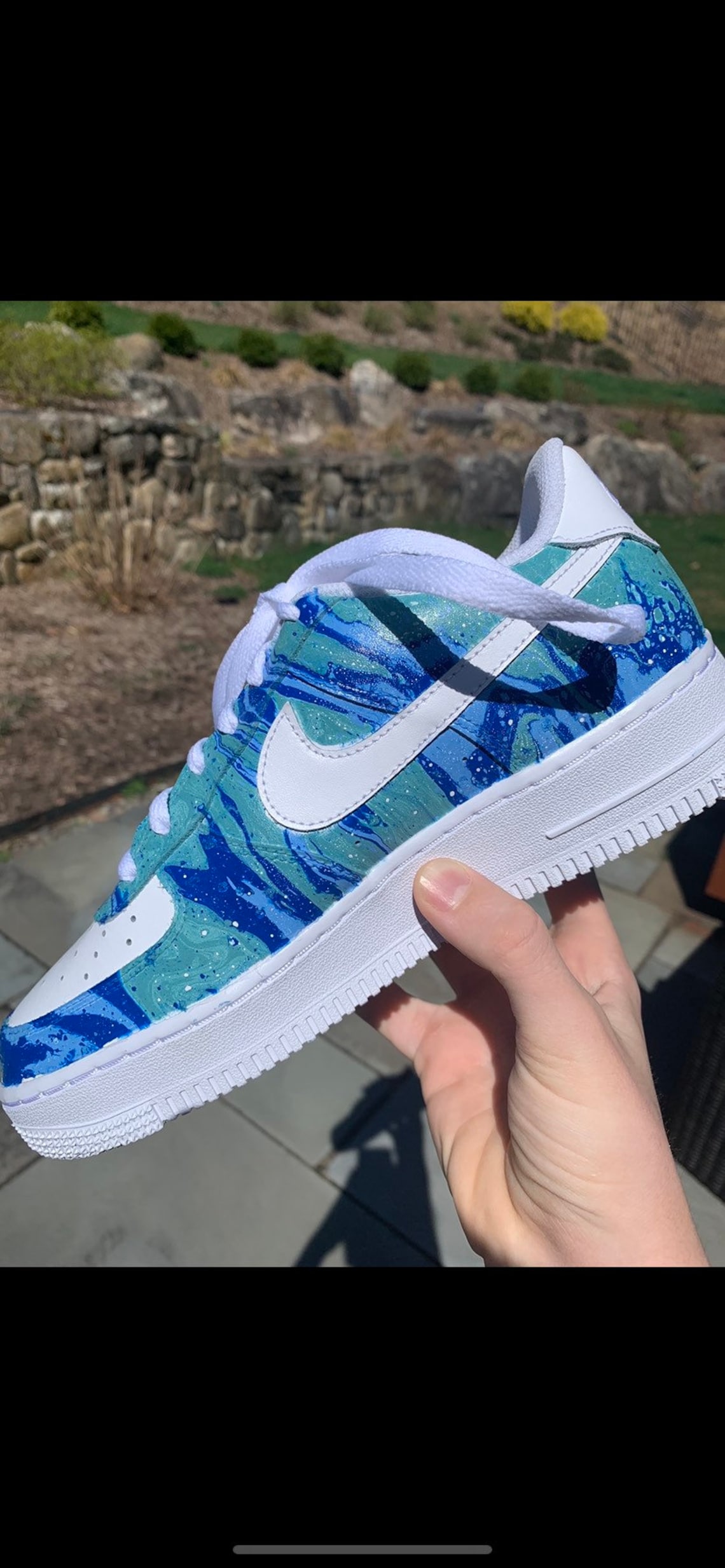 hydrodipped air force ones