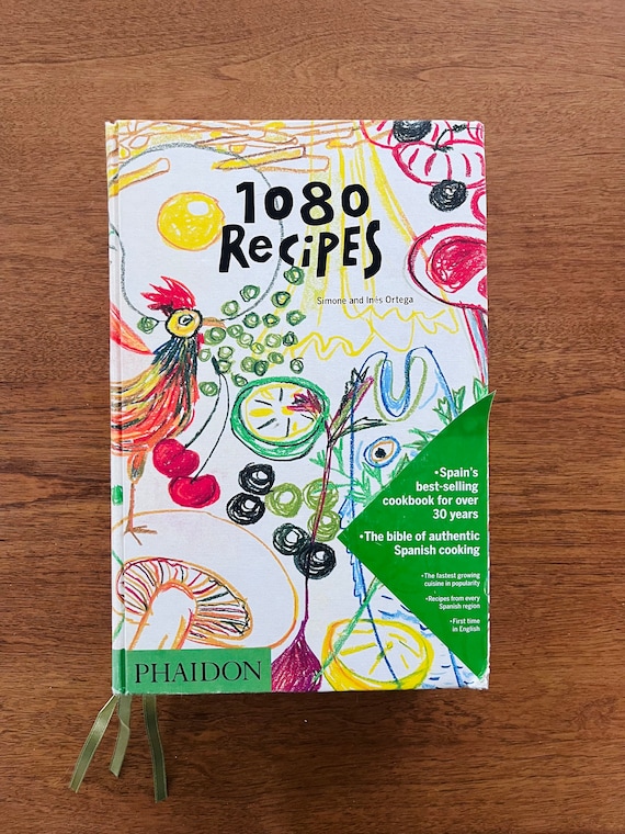 1080 Recipes スペイン料理　洋書　Phaidon レシピ本 1080 Recipes スペイン 本 書籍 料理 洋書 Phaidon 料理本