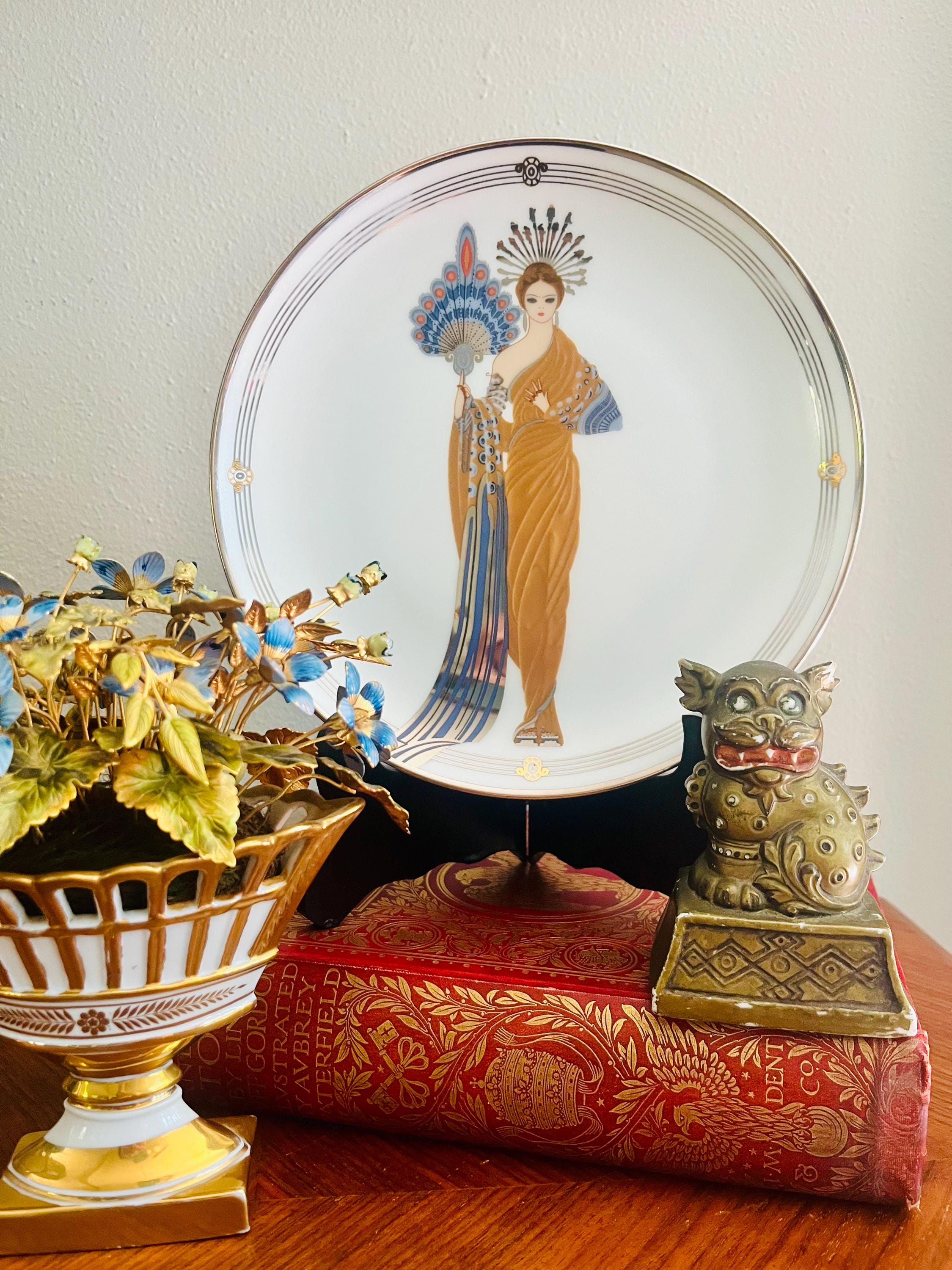 Erte Collectible Plates - Etsy