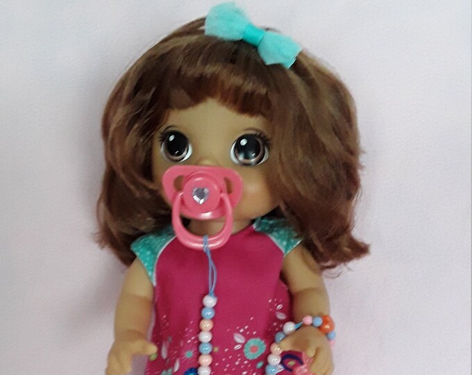 2018 STEP AND GIGGLE Brown Eyes and Brown Hair Baby Alive Doll