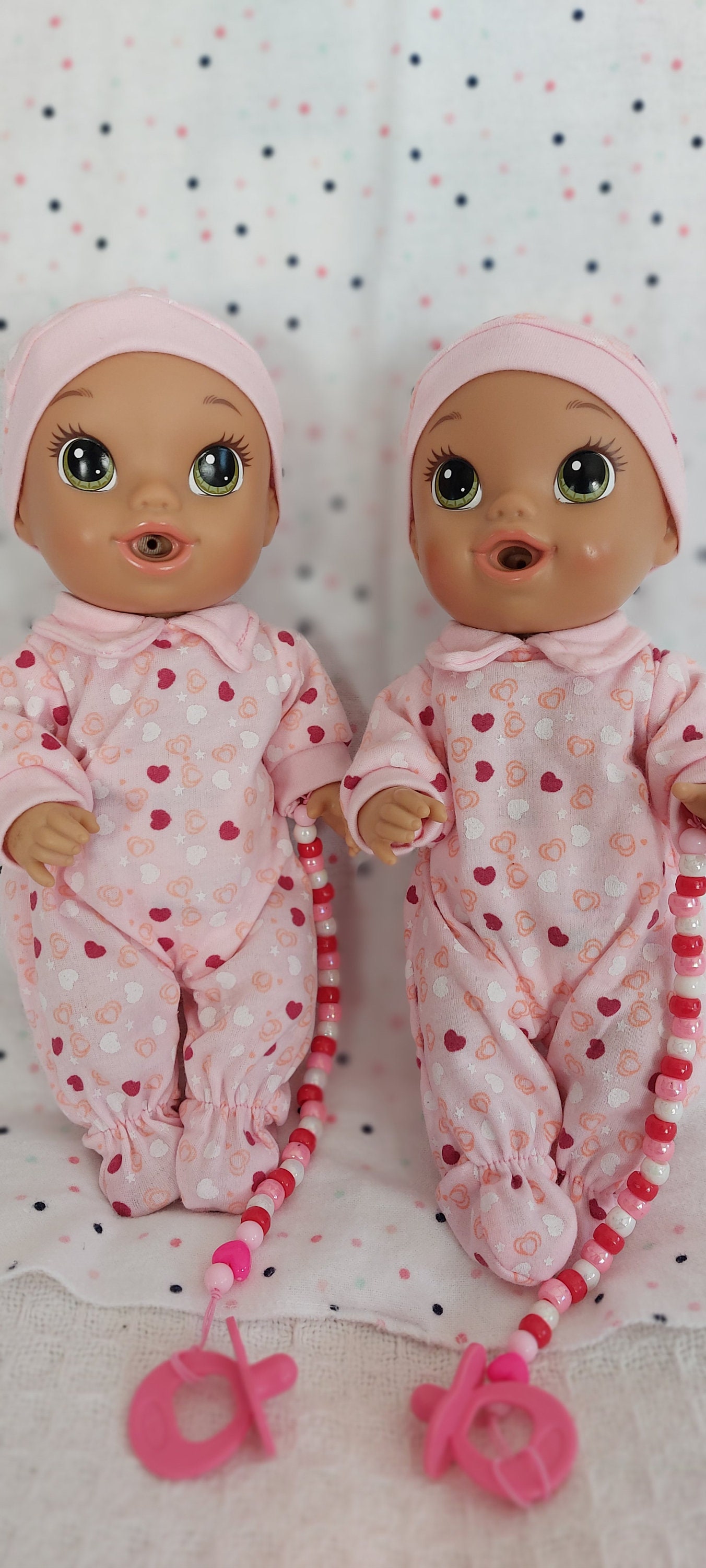 Baby Alive Twin Dolls and Outfits Hats Pacifiers Doll Diapers Etsy