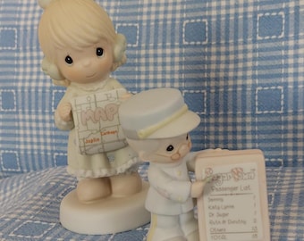 Kostbare Momente, ohne die ich verloren wäre, Mädchen & Sugar Town Boy Figuren EUC