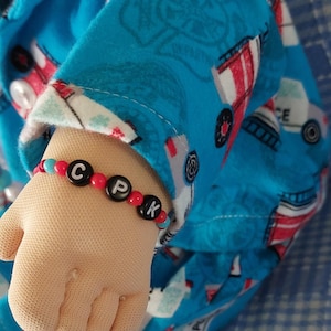 Cabbage Patch 5pc set police firetruck theme pajamas