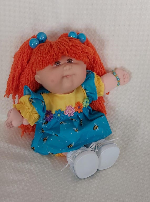 マテルキャベツパッチキッズドールバレンタインデービーンバッグ 80s キャベッジパッチキッズ キャベツ人形 特大サイズドールの通販 by