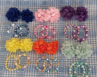 Puppen Armbänder & passende Haarspangen als Set aussuchen