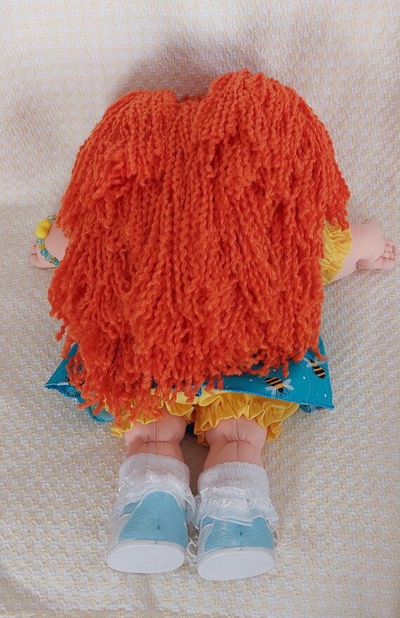 マテルキャベツパッチキッズドールバレンタインデービーンバッグ 80s キャベッジパッチキッズ キャベツ人形 特大サイズドールの通販 by