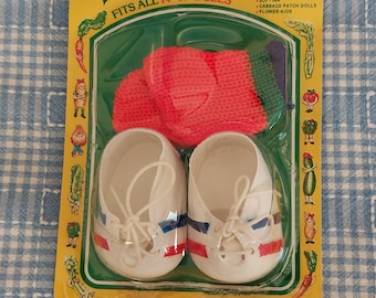 Puppenschuhe & Socken new old stock passend für Cabbage Patch Puppen