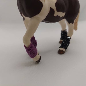 Polo Wraps for Schleich Horses || Haunted House