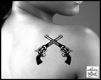 1733 Cross Tattoo Guns Images Stock Photos  Vectors  Shutterstock