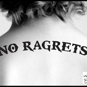 No Ragrets Tattoo Credo Scottie P GIF  GIFDBcom