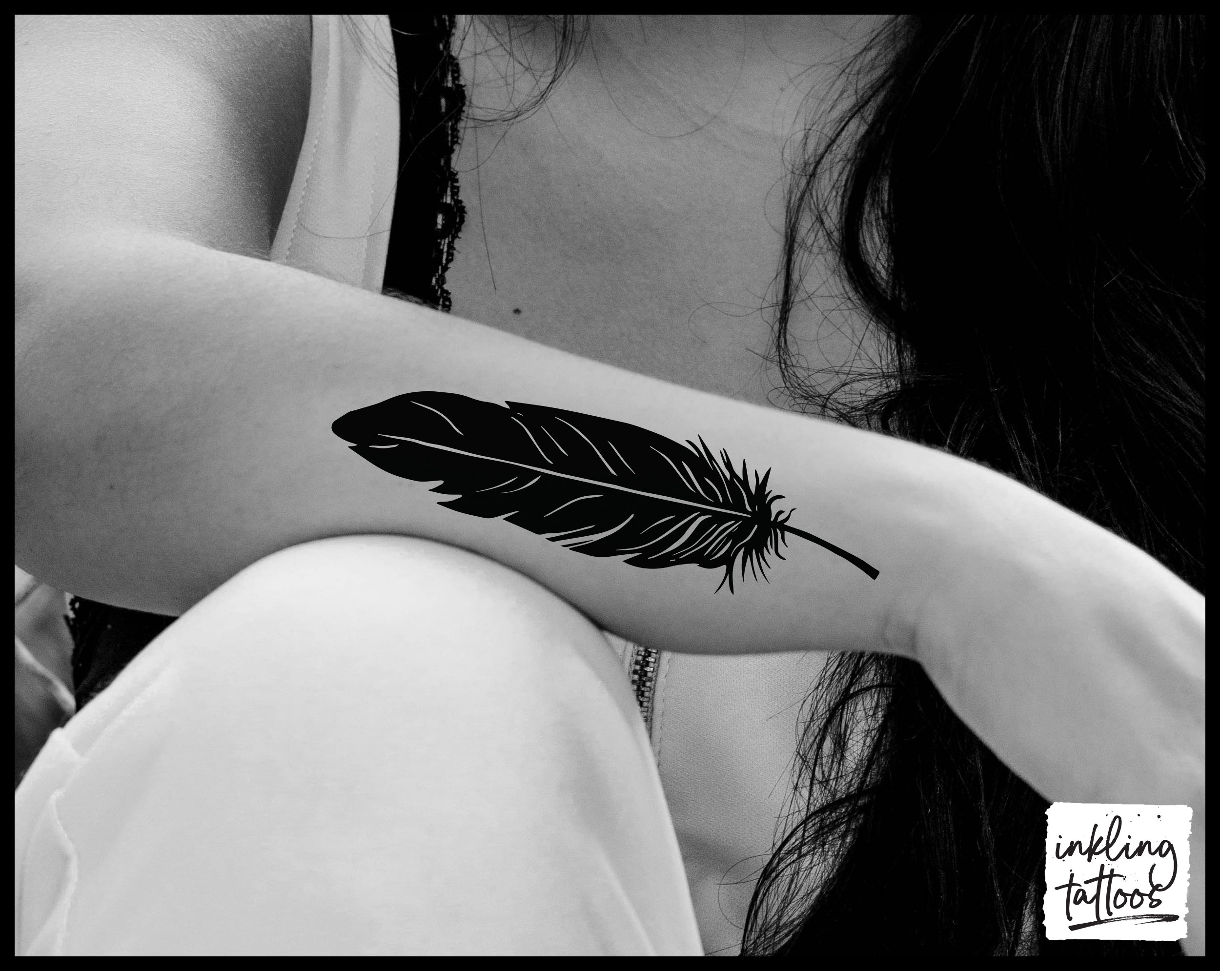 Tatouage Temporaire De Plume Tatouage Temporaire Doiseau Etsy France Tatouage Temporaire De Plume Tatouage Temporaire Doiseau Etsy France