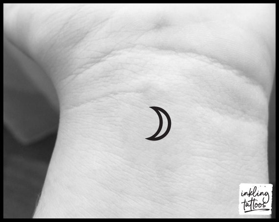 Crescent Moon Luna Sailormoon Sailor Moon Temporary Tattoo Set Etsy Canada