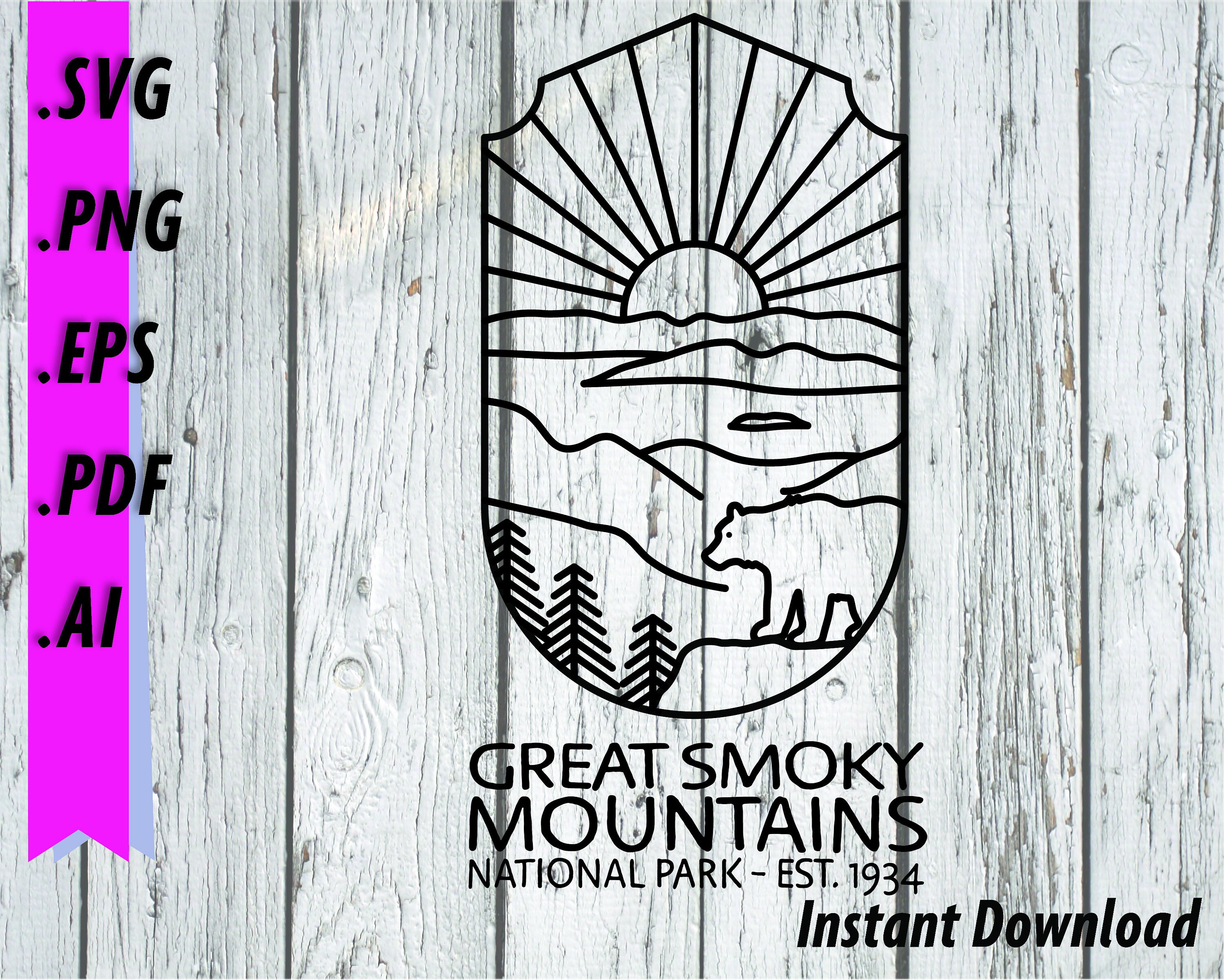 Free Free 299 Smoky Mountain Vacation Svg SVG PNG EPS DXF File