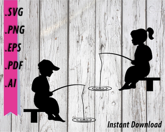 Free Free 125 Svg Woman Fishing Silhouette SVG PNG EPS DXF File