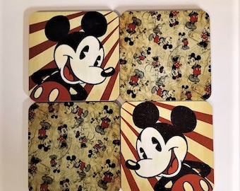 Mickey Mouse Coaster Set