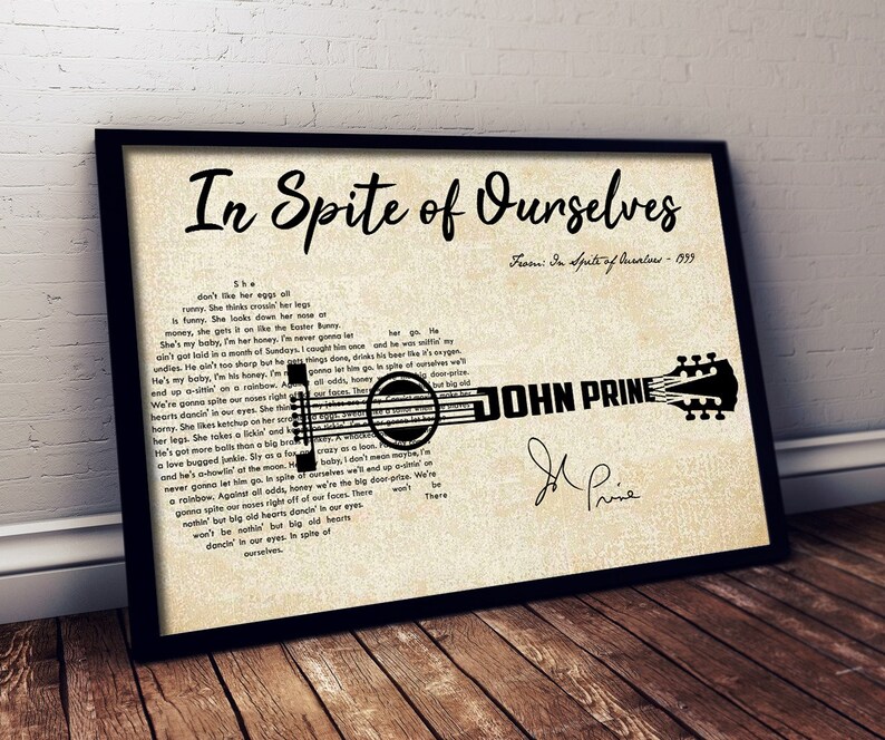 In Spite of Ourselves John Prine and Iris DeMent Lyrics Etsy