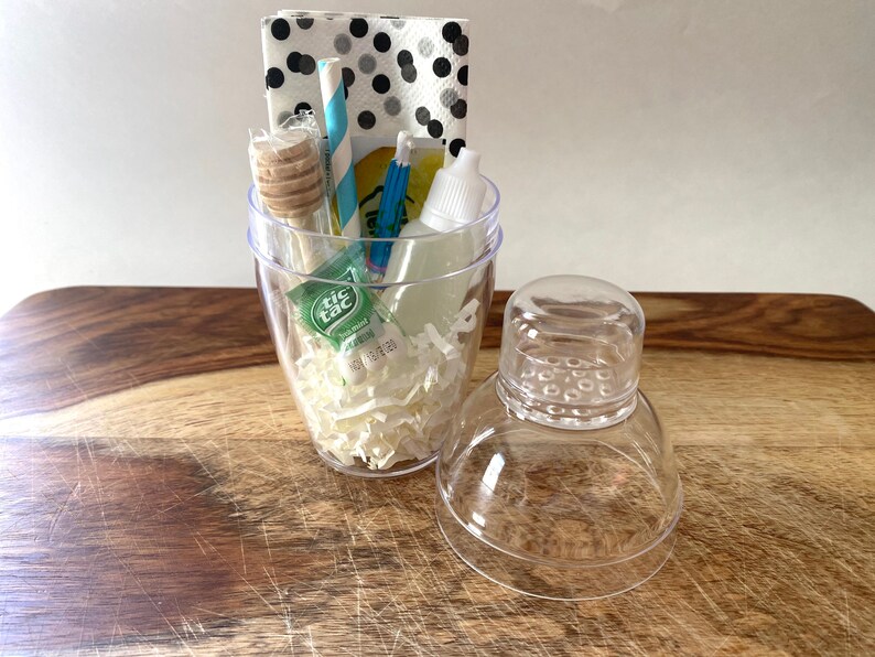 Lemon Drop On The Go Cocktail Kit Booze Kit Bridesmaid Etsy