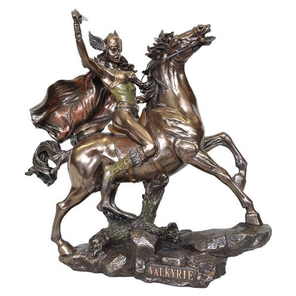 Valkyrie Norse Bronze Veronese Statue