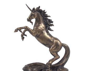 Unicorn Veronese Bronze Statue