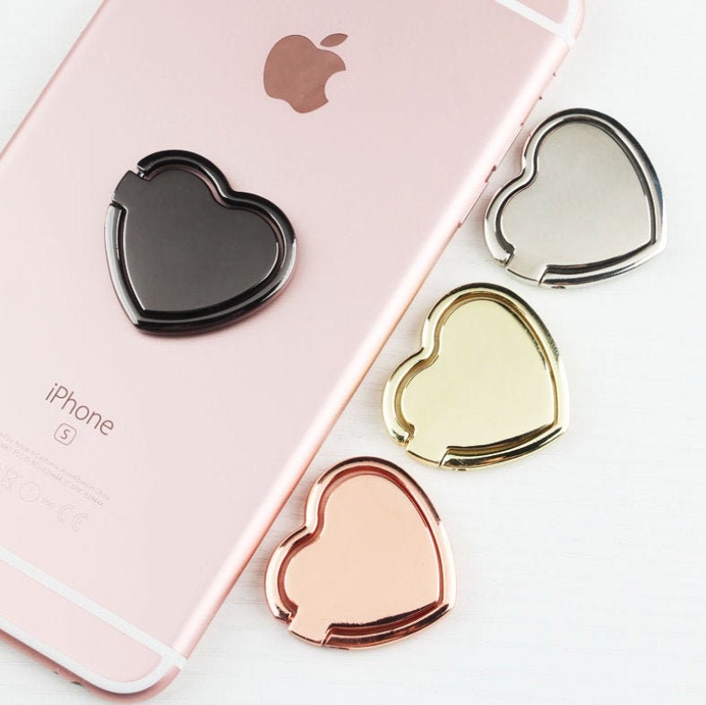 Fashion Cute Eyes Phone Holder Ring Mobile Phone Stand Colorful Loving  Heart Finger Phone Ring Holder support celular - AliExpress