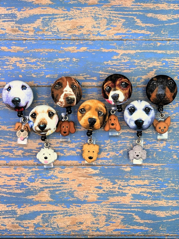 Dog Badge Reel, Animal Badge, Aw Aw Aw, Animal Lovers Badge, Dog Lovers,  Cute Dog Badge, Adorable Animal Badge, Adorable Dog Badge -  Canada