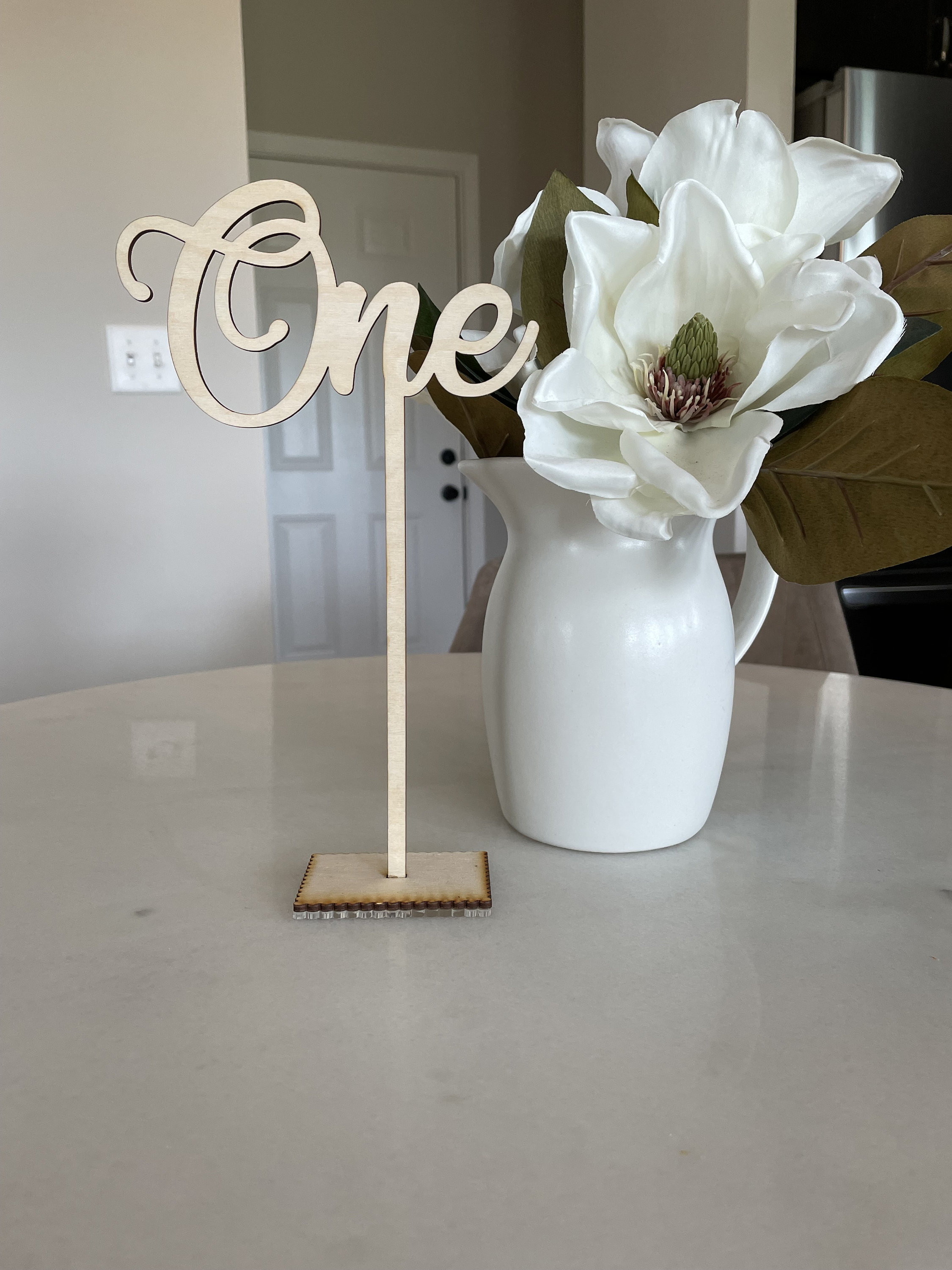 Wedding Table Signs Wooden Table Numbers Wedding Centerpiece Etsy UK