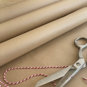 Fabriqué aux États-Unis 20 feuilles de papier kraft (24 x 36 po.), papier d'emballage recyclé, papier d'emballage respectueux de l'environnement