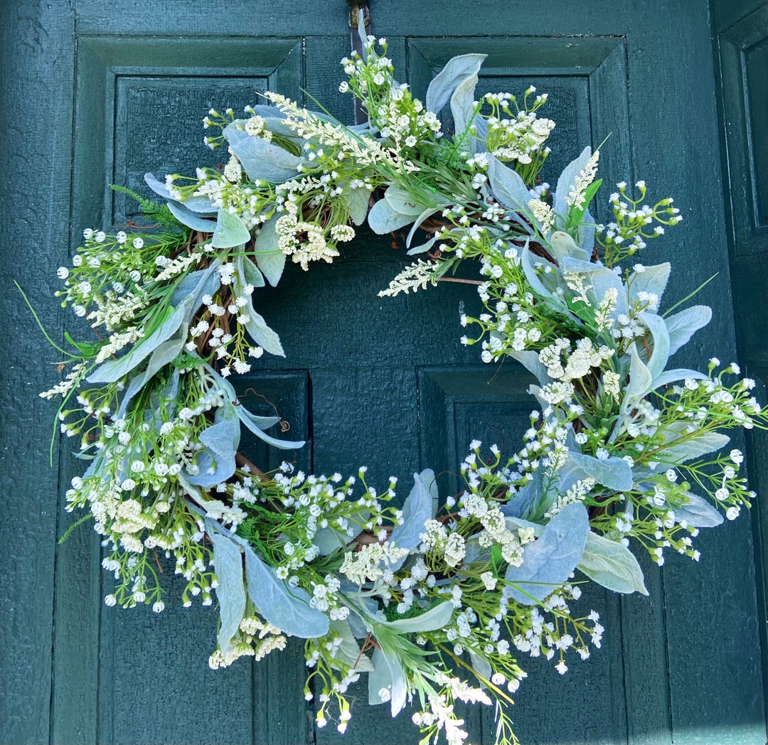Summer Lambs Ear Baby Breath Queen Anns Lace and Willow Etsy
