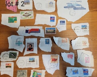 Lot 2 - Cancelled Postage Stamps