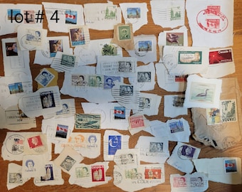 Cancelled Postage Stamps - Lot # 4
