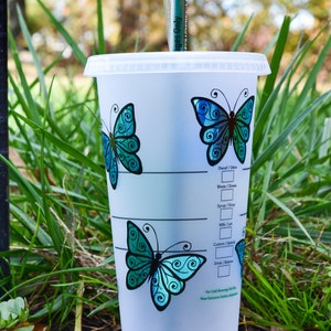 Vaso Cafe Térmico Con Tapa A Rosca Lisos Starbucks X 2 Un