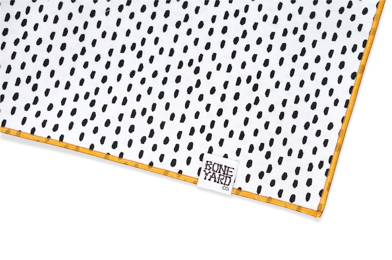 Boho Minimalist Dog Bandana Black and White Dog Bandana Girl Etsy