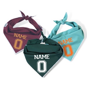 Football Dog bandana, Dog Jersey, Soccer dog bandana, dog football jersey, sports dog bandana, dog bandana personalized, custom dog bandana