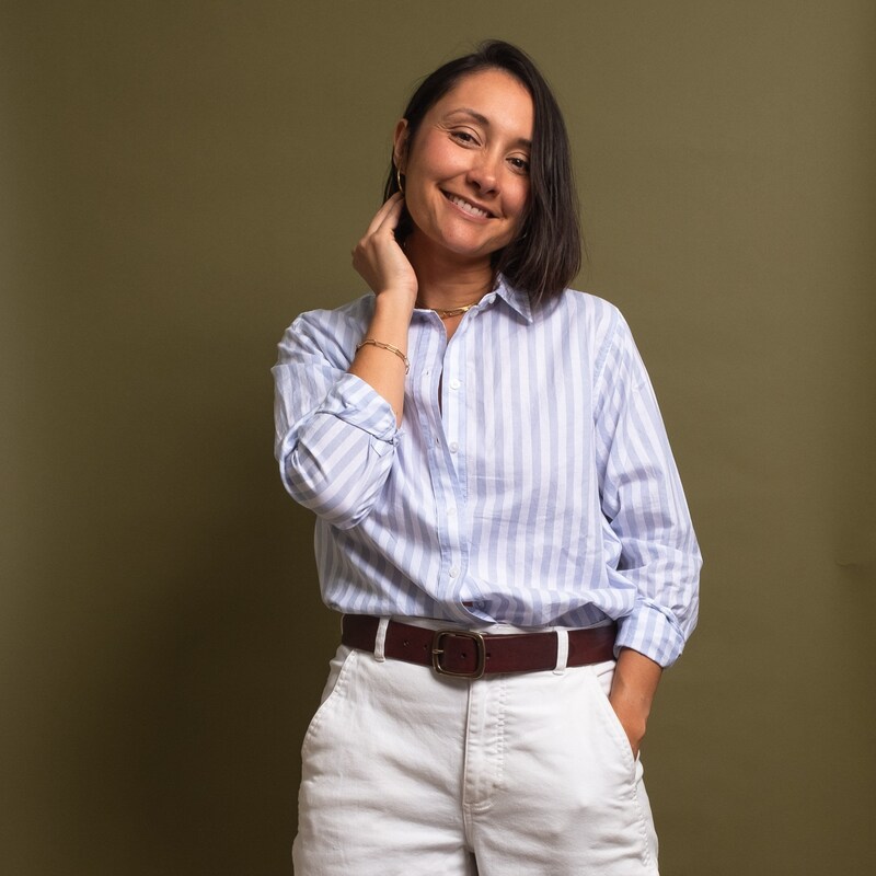 ladies brown leather belt