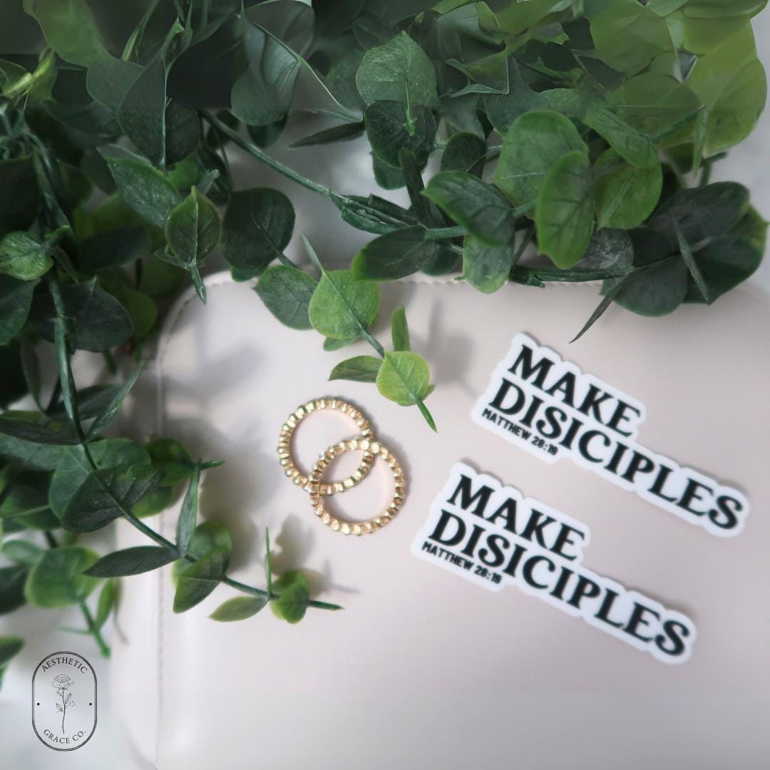 Making Disciples Stickers Make Disciples Sticker | Reformed Sticker | Bible Journaling Sticker ...