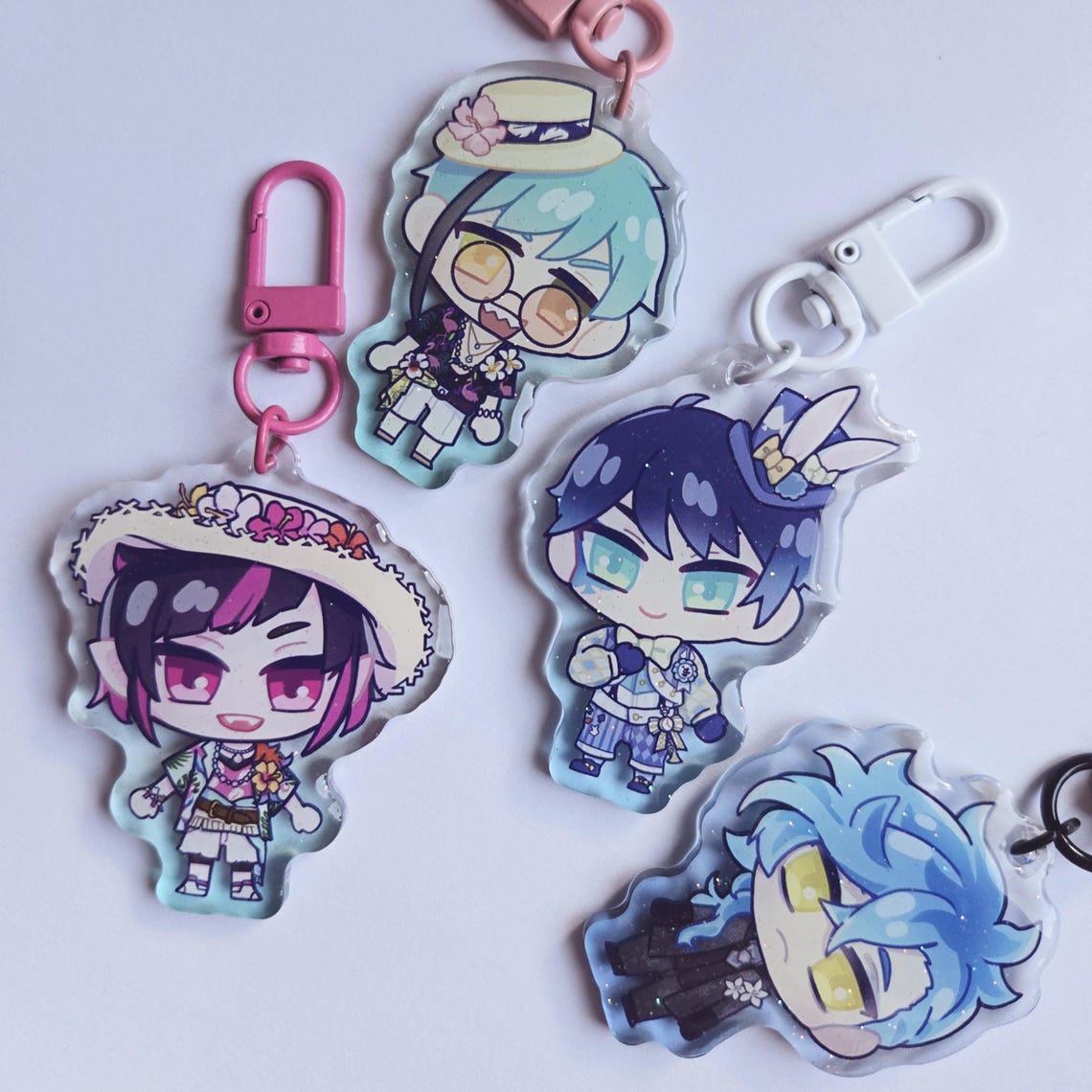 Twisted Wonderland Event Keychains - Etsy