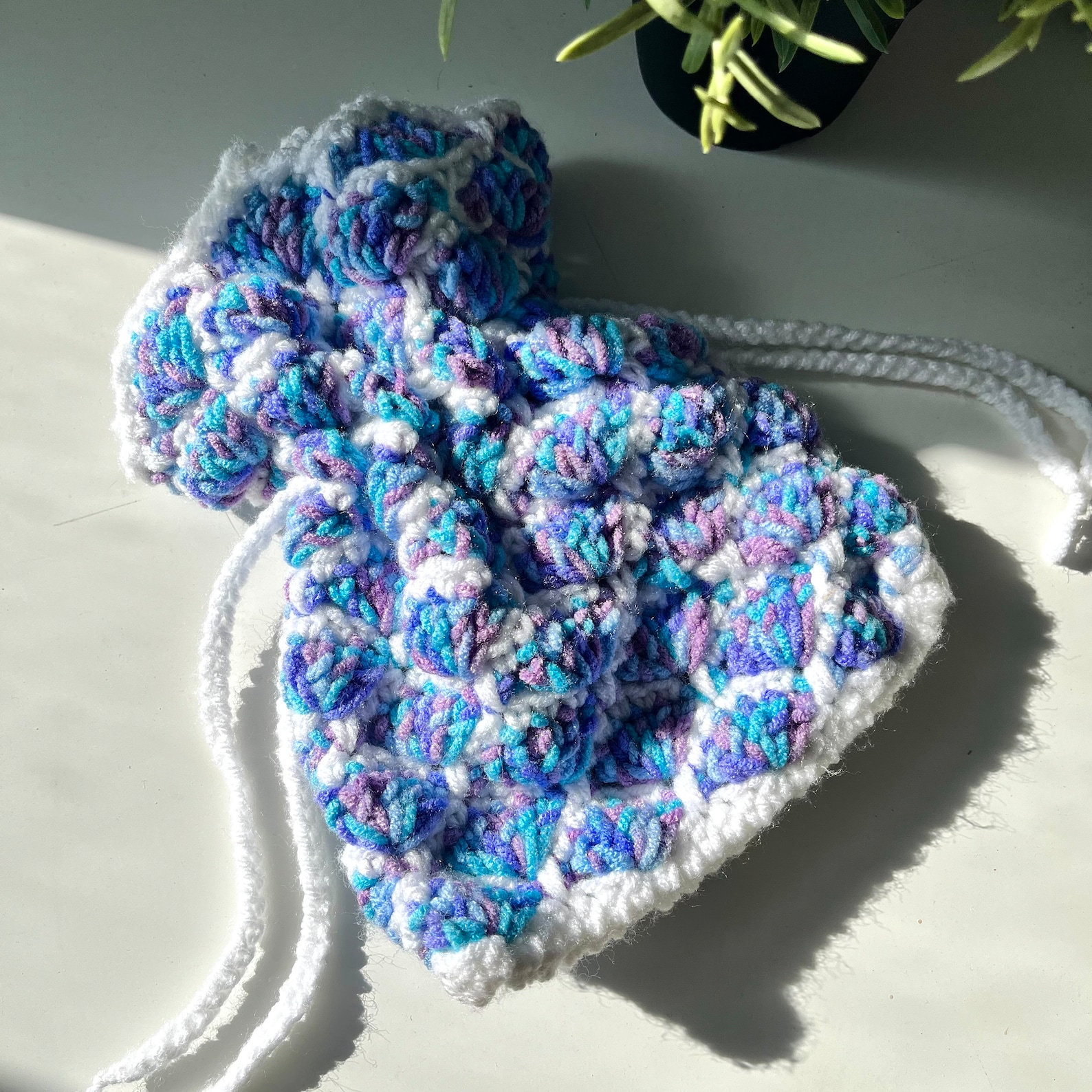 Little Mermaid Crochet Pouch Pattern – Earpod, Coin Purse (PDF Pattern ...