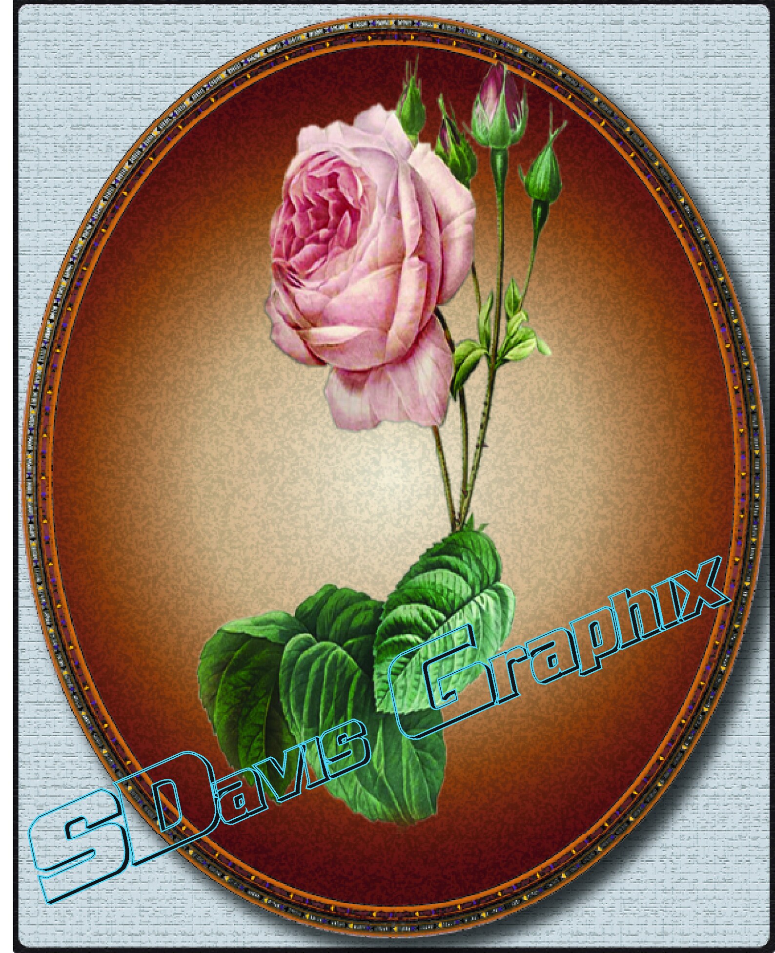 Printable Wall Art Set of 3 Floral Patterns | Etsy