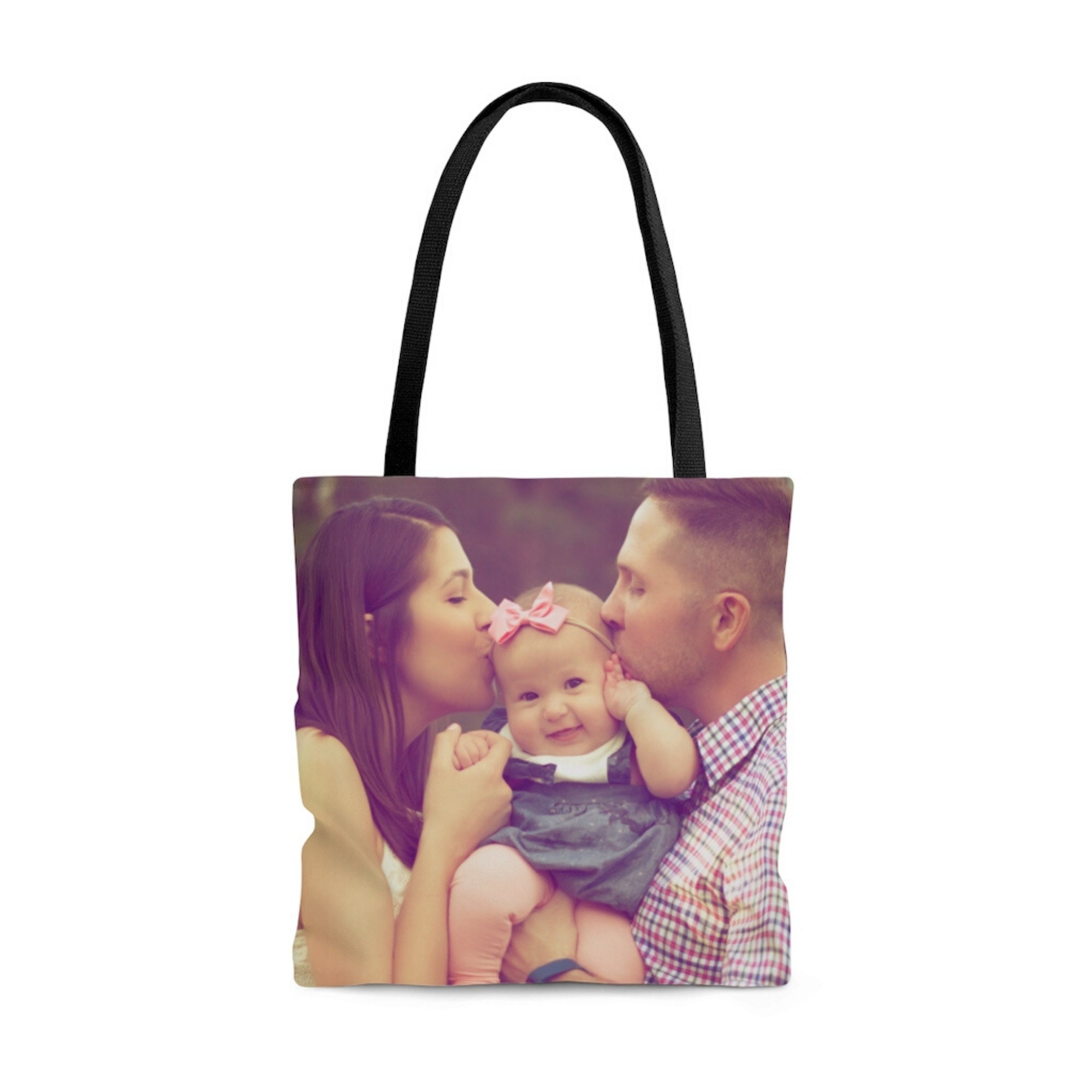 Photo Tote Bag Personalized Tote Bag Picture Gift Etsy