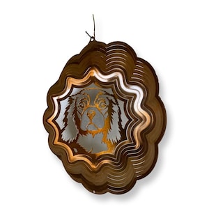 Cocker spaniel wind spinner, American cocker spaniel decor, garden decor, Gift for cocker spaniel owner