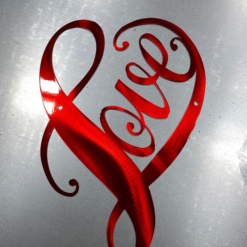 Metal Heart Wall Decor - Etsy