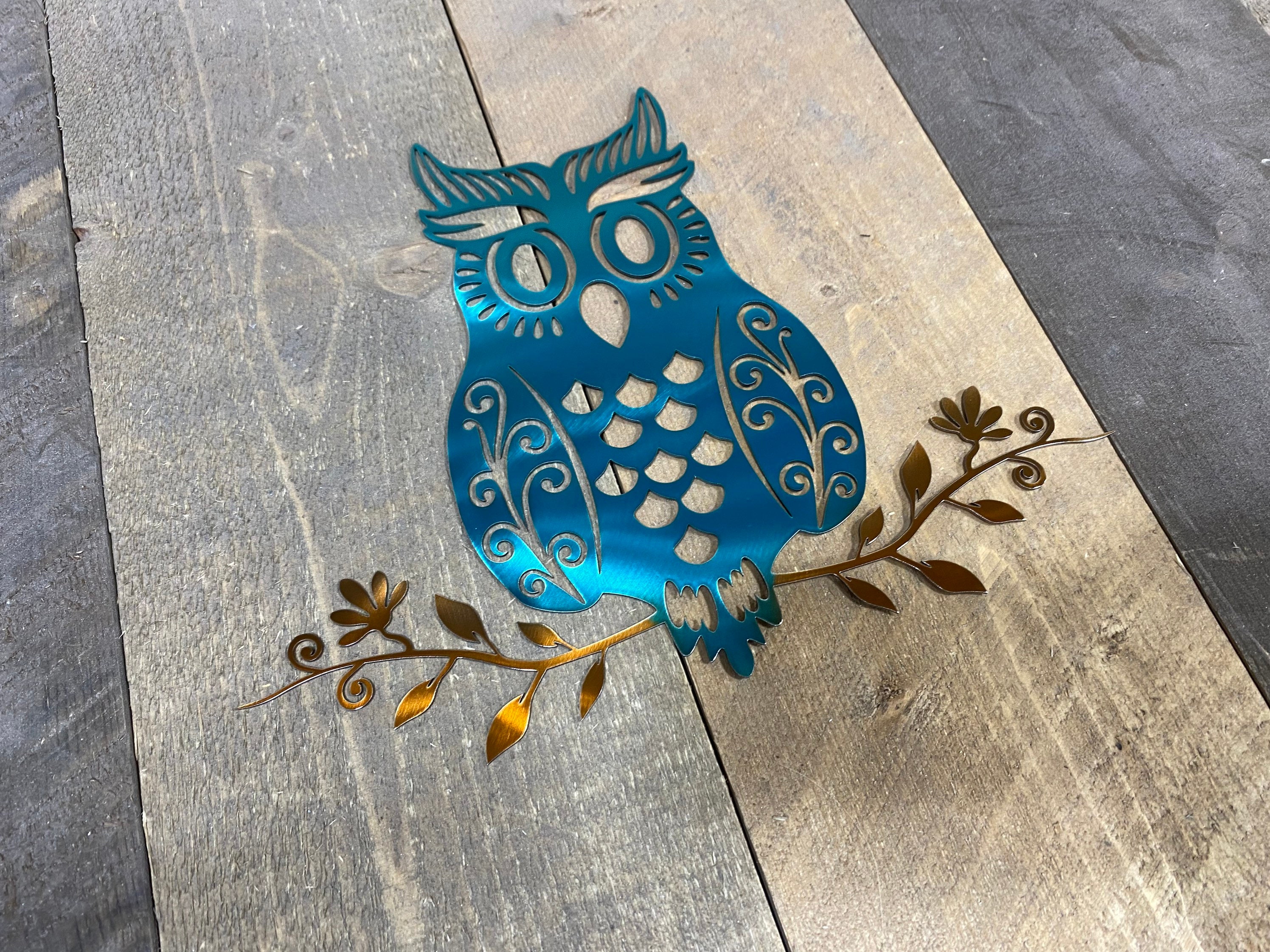 Cute owl decor owl themed decor childs room decor rustic Etsy