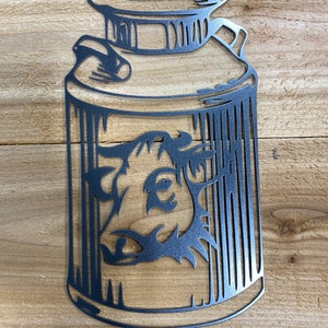 Milk can, milk container, vintage milk container, farm house decor, vintage farm decor, farm girl gifts, farm boy gifts, metal wall hanging